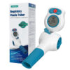 Respiratory muscle trainer with manometer